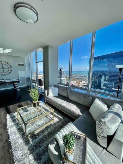 Апартаменты Penthouse In South Loop Чикаго Экстерьер фото